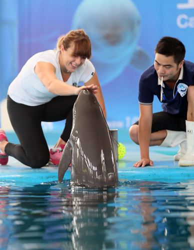 是选手们展 是选手们展